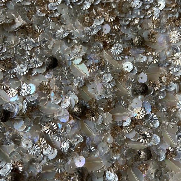 All Saints Of Spitalfields| gold embellished skirt US6 - Picture 5 of 11